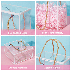 Прозрачные подарочные коробки из пластика для животных&nbsp;CON-WH0085-61B-03