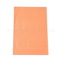 長方形のプラスチック陰陽袋  ライトサーモン  21.5x14.8x0.02cm&nbsp;ABAG-U005-01B