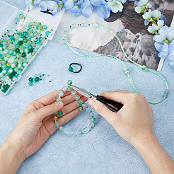 3 пакетик стеклянных бусин GLAA-DC0001-37C