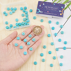 1 прядь натурального Говлит бисер прядь TURQ-SC0001-26C