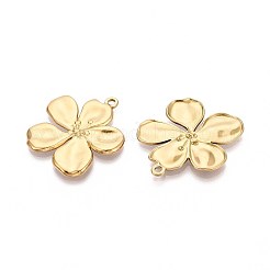 Подвески-цветы из нержавеющей стали 304&nbsp;X-STAS-T067-30G