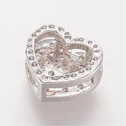 Ottone micro spianare fascini dello scorrevole zirconi&nbsp;ZIRC-K063-31
