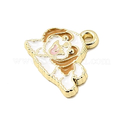 Цинк подвески эмали сплава&nbsp;FIND-Z080-01G-03