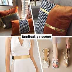 Мягкий плоский шнур из искусственной кожи&nbsp;LC-WH0006-03B-02