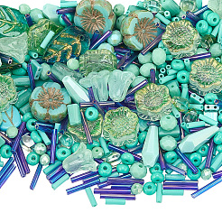 Разноцветные стеклянные бусины&nbsp;DIY-SP0004-43