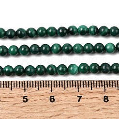 Природного малахита бисер нитей&nbsp;G-A293-B03-4mm