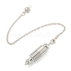 Стеллаж гальванический латунный заостренный биолокационный маятник AJEW-B106-03