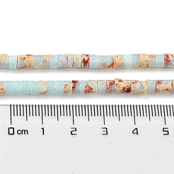 Синтетические окрашенные нити императорской яшмы&nbsp;G-D077-D01-02E