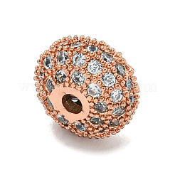 Латунные микропаве из прозрачного кубического циркония KK-G493-50RG