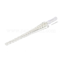 Стеклянная ручка с серебряной фольгой для письма&nbsp;LS-DRAW-PW0005-03A