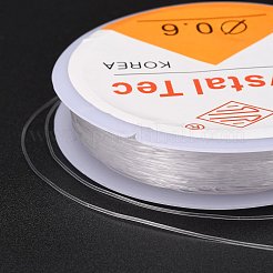 Эластичная эластичная нить с круглыми кристаллами EW-Z001-D01-0.6mm