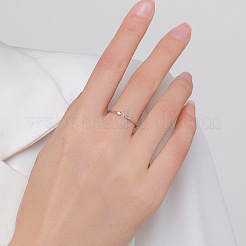 925 кольцо-манжета из стерлингового серебра с прозрачным кубическим цирконием и микропаве&nbsp;FS-WG121B4-01