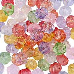100pcs 10 Farben transparente Glasperlen&nbsp;GLAA-CJ0001-46