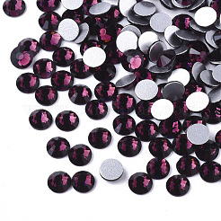 Cabochons de strass à dos plat en verre&nbsp;RGLA-S002-08SS-22