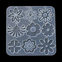 Силиконовые Молды для подвесок в виде цветов своими руками&nbsp;LS-DIY-G100-01B