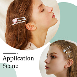 100 шт. железная заколка для волос PHAR-SC0001-002A