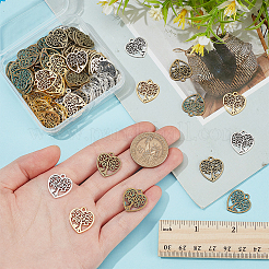 Подвески из сплава 120шт 4 цветов&nbsp;FIND-GO0003-26