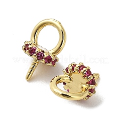 Латунный микро-паве кубический цирконий&nbsp;KK-S397-03B