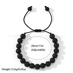 Браслеты из бисера из натуральной лавы для мужчин FE1044