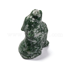 Украшения для дисплея из натуральной зеленой яшмы&nbsp;DJEW-P019-A07