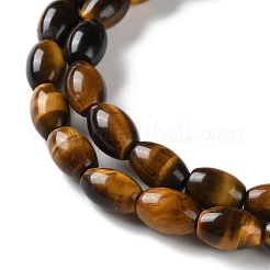 Природных тигровый глаз бисер нитей G-B135-A01-01