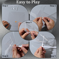 6 шт. ветряная мельница для домашних животных своими руками&nbsp;DIY-CP0013-48A