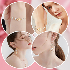 Латунные прозрачные подвески из кубического циркония KK-BBC0002-18