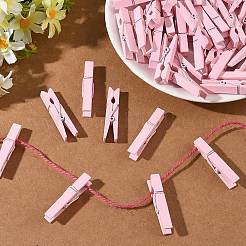 50 шт. зажимы для фотобумаги своими руками из дерева&nbsp;AJEW-SP0003-43A