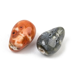 Perline di porcellana vintage fatte a mano&nbsp;PR-CBA0EE5-01