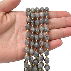 Природные лабрадорита бисер нитей&nbsp;G-F809-A47-01