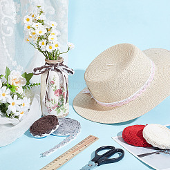 30 ярд двухцветной хлопковой плетеной волнистой кружевной ленты&nbsp;OCOR-NB0002-26