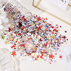 80 г ПВХ пластиковые блестки конфетти&nbsp;AJEW-SP0001-99A