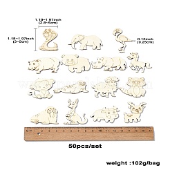 Morceaux de bois d'animaux&nbsp;WOOD-CJC0006-021C