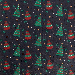 Fogli di tessuto in pelle pvc stampati a tema natalizio&nbsp;DIY-WH0158-61C-05