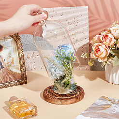 Стеклянные крышки-куполы в форме сердца&nbsp;AJEW-WH0696-225B-02