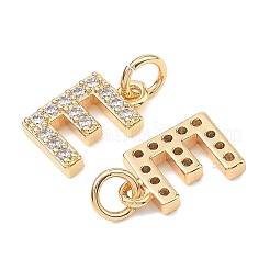 Pendentifs en laiton Shegrace avec micro-pavé de zircone cubique transparente&nbsp;XGRQ29248-394G-E