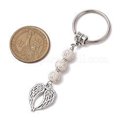 Брелок с подвесками из сплава в тибетском стиле&nbsp;KEYC-JKC00892