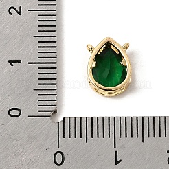 Colgante micropavé cubic zirconia de latón&nbsp;KK-K419-03G-02
