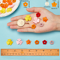 183 шт. набор для самостоятельного изготовления сережек в цветочном стиле&nbsp;DIY-SC0015-48