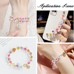 Прозрачные акриловые бусины&nbsp;TACR-PH0001-67