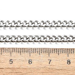 Мужские ожерелья из нержавеющей стали 304 с панцирной цепочкой STAS-O037-57P