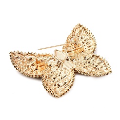 Значки на лацкан из сплава со стразами для одежды ALRI-D302-03G