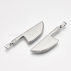 Большие подвески из не тускнеющей нержавеющей стали марки 304 STAS-T045-25P