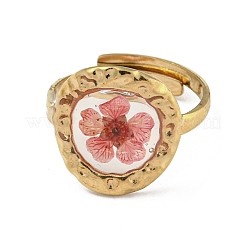 Нержавеющая сталь 316 с кольцом из эпоксидной смолы&nbsp;RJEW-Z031-02A