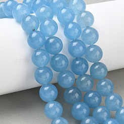 Gefärbte natürliche malaysia jade perlen stränge&nbsp;G-G021-01D-09