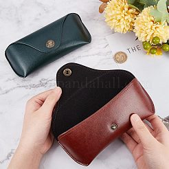 1 шт. футляр для очков из искусственной кожи&nbsp;AJEW-CN0001-44B