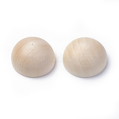Cabochon in legno&nbsp;WOOD-WH0021-07A