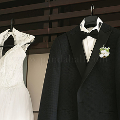 4 шт. 2 стиля брошь-бутоньерка в виде розы из шелковой ткани и корсаж для запястья&nbsp;AJEW-HY0001-32