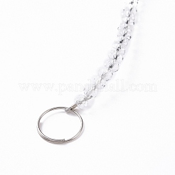 Décoration murale perlée de fée en cristal décoration pendentif&nbsp;LS-HJEW-G019-02F
