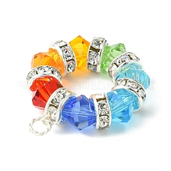 Подвески из граненого стекла&nbsp;PALLOY-TA00065-02